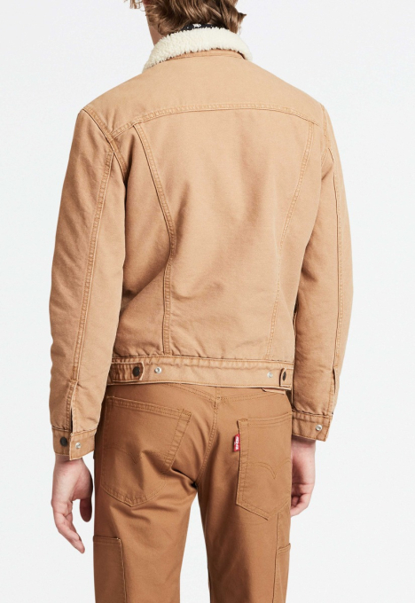 Sherpa Trucker Denim Jack