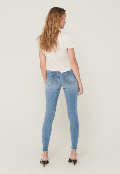 Blush Skinny Jeans