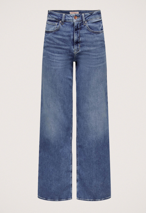 Madison Blush Wide Jeans