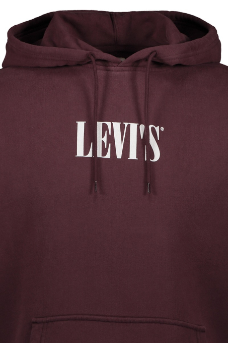 38479 Relaxed Graphic Hoodie Sweater
