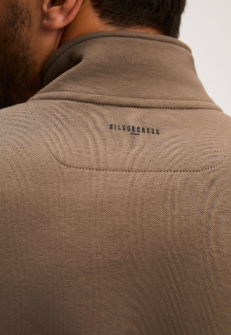 Logo halfzip Sweater