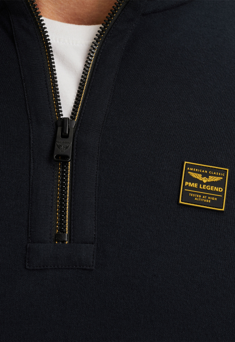 Half Zip Interlock Jersey