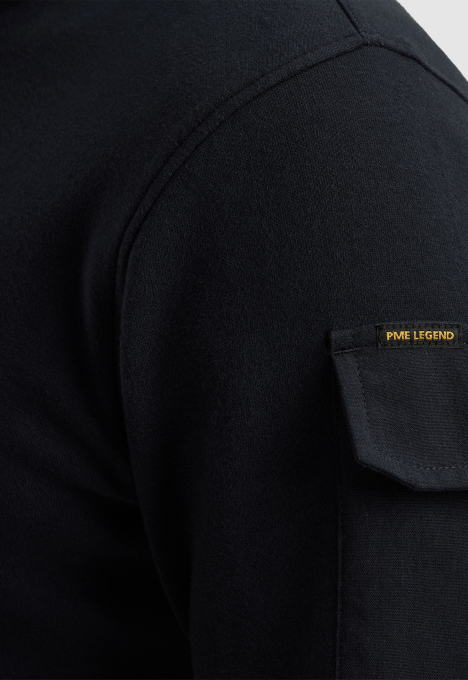 Half Zip Interlock Jersey