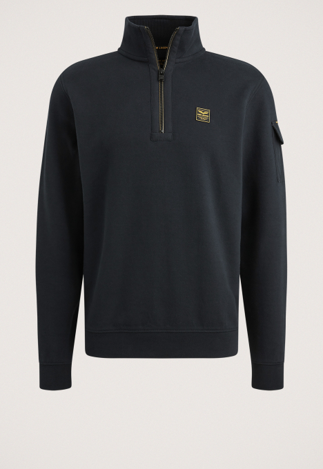 Half Zip Interlock Jersey