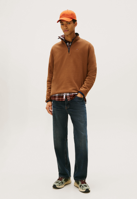 Flag Half-Zip Sweater