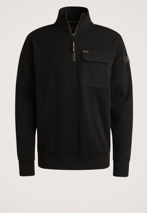 Half Zip Collar Sweater