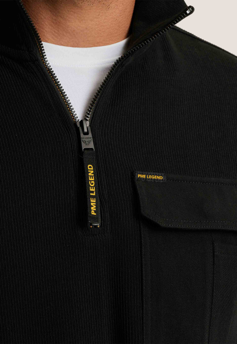 Half Zip Collar Sweater