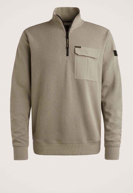 Half Zip Collar Sweater