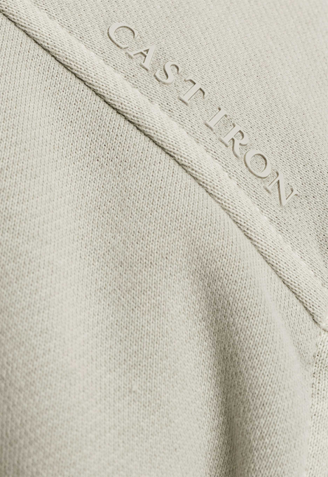 Sweatshirt Met Halve Rits