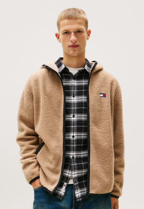 Teddy Zip Hoodie