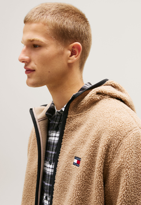 Teddy Zip Hoodie
