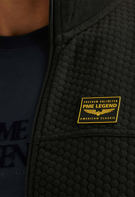 Jacquard Interlock Zip Jacket