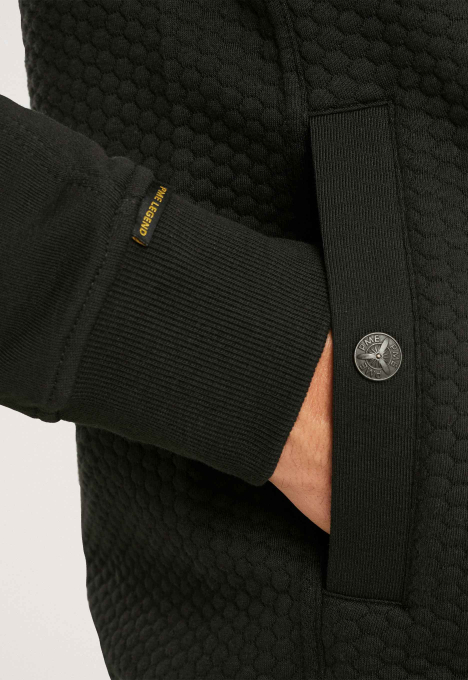 Jacquard Interlock Zip Jacket