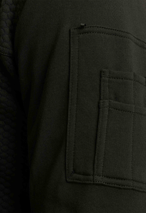 Jacquard Interlock Zip Jacket