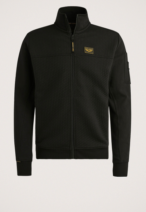 Jacquard Interlock Zip Jacket