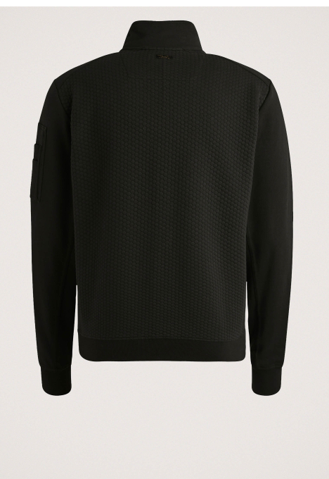Jacquard Interlock Zip Jacket