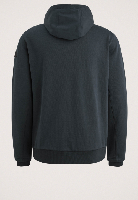 Hybrid Jacket Van Een Materiaalmix