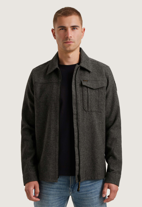 Shirt Jacket Van Wolblend