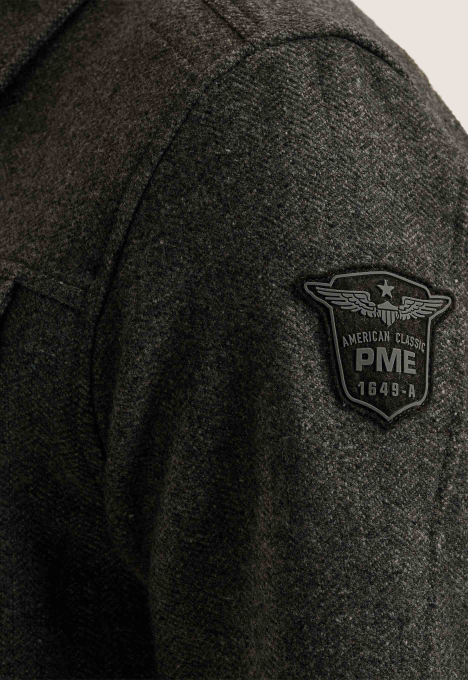 Shirt Jacket Van Wolblend