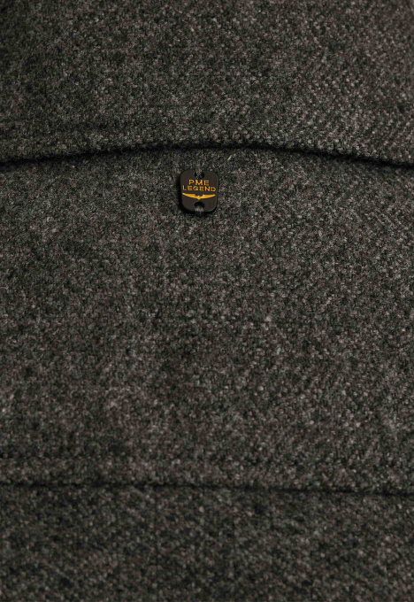 Shirt Jacket Van Wolblend