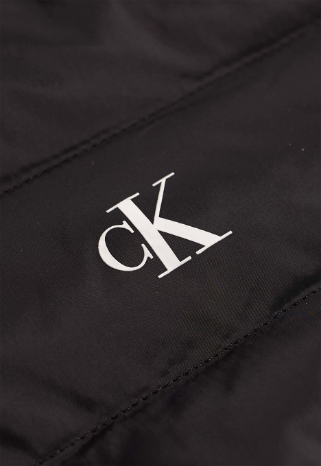 Nylon Hooded Puffer