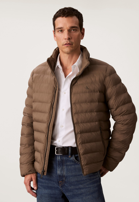 Nylon Hooded Puffer