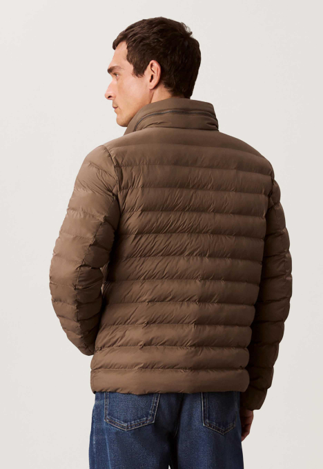 Nylon Hooded Puffer
