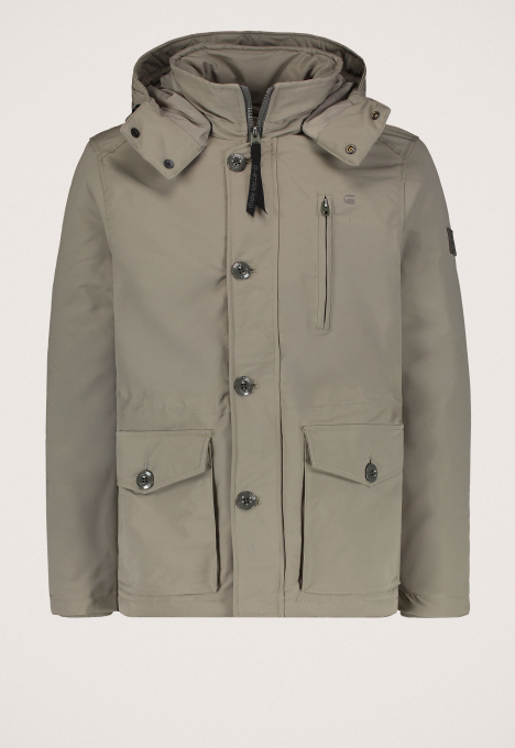 Vodan Gewatteerd Jack Met Capuchon