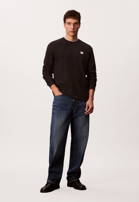 Waffle Badge Longsleeve