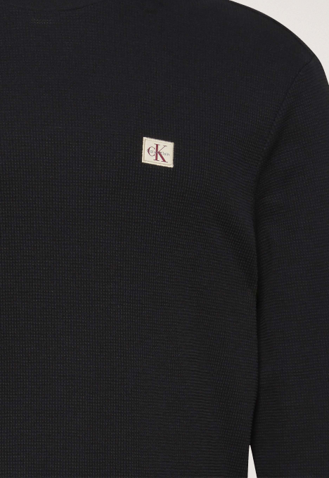 Waffle Badge Longsleeve