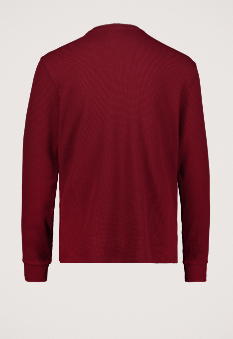 Waffle badge crew tee