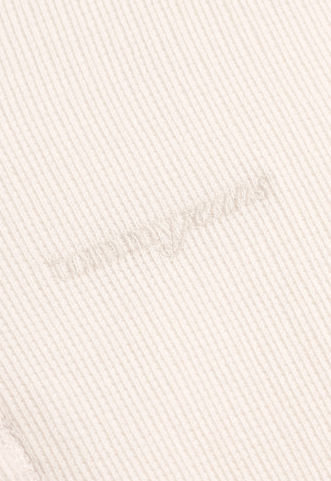 Slim Waffle Script Henley Longsleeve