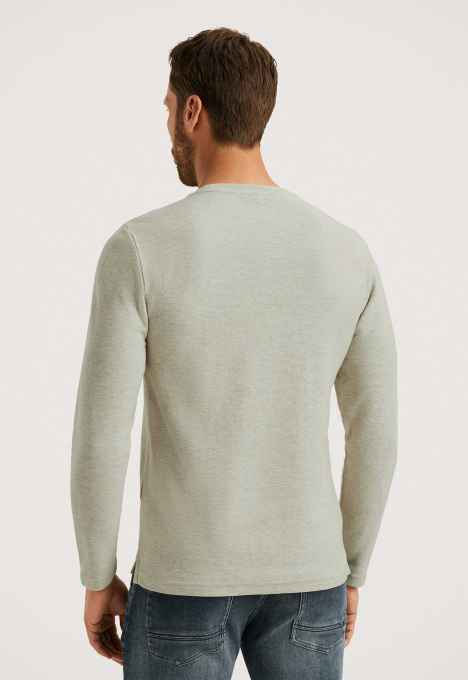Structured Pique Longsleeve
