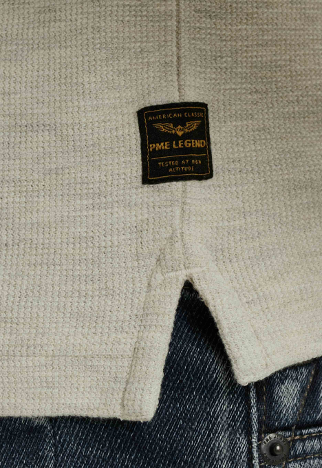 Structured Pique Longsleeve