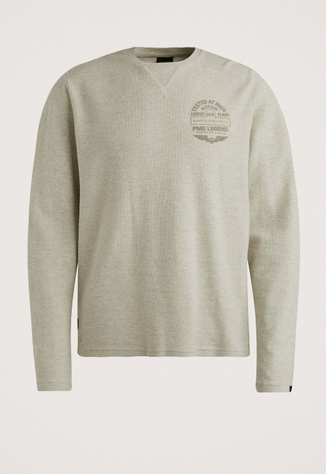 Structured Pique Longsleeve