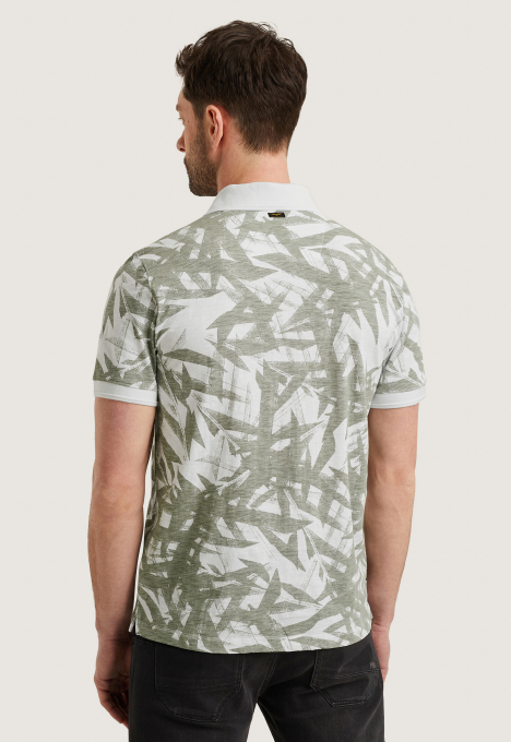 Allover Print Polo