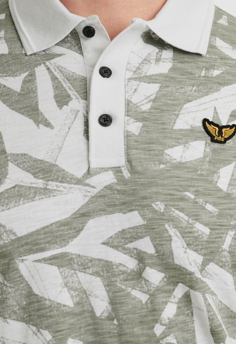 Allover Print Polo