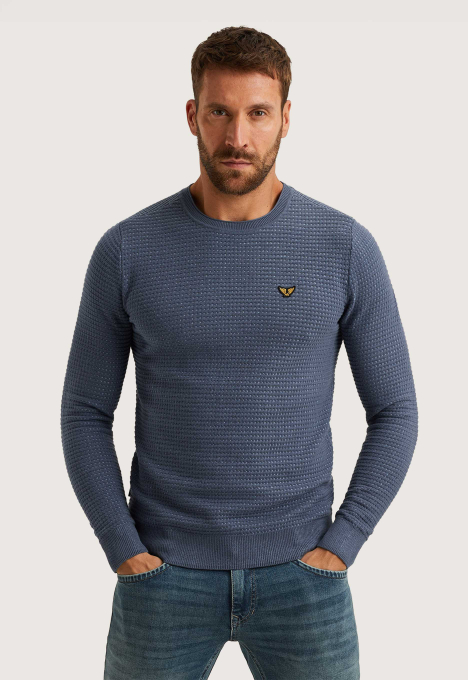 Trui Van Katoen Mouliné