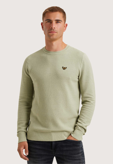 Trui Van Katoen Mouliné