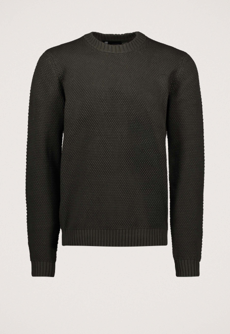 Honey Comb Structure Knit