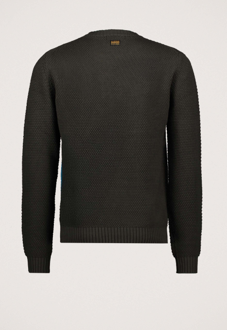 Honey Comb Structure Knit