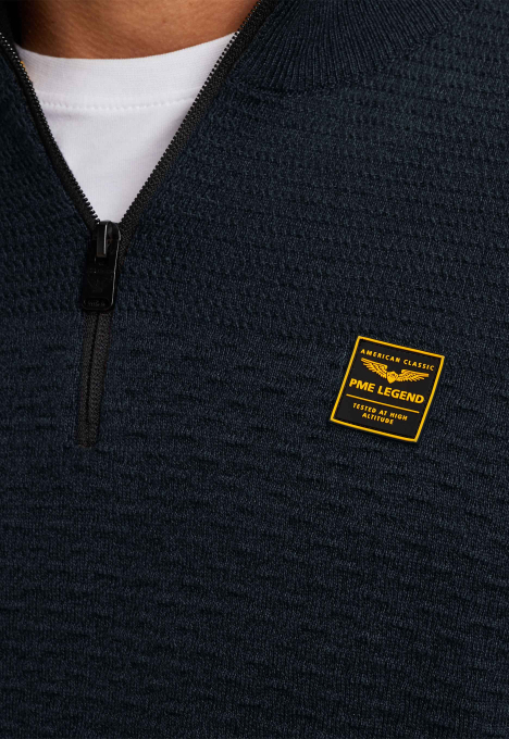 Halfzip Mouline Trui