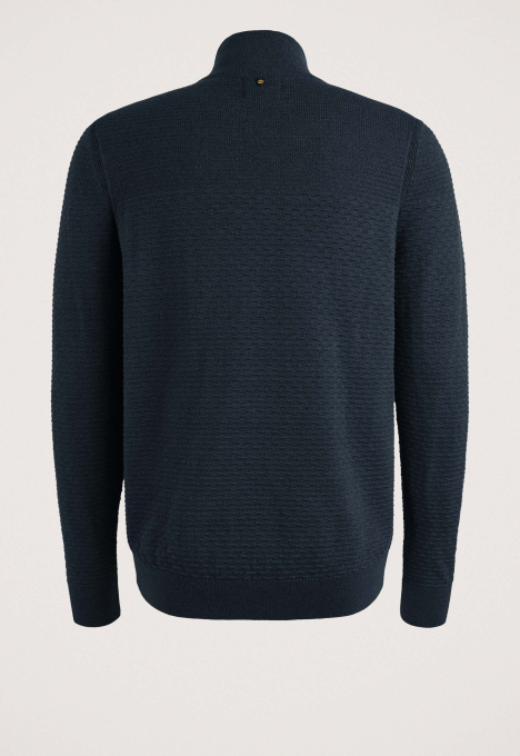 Halfzip Mouline Trui