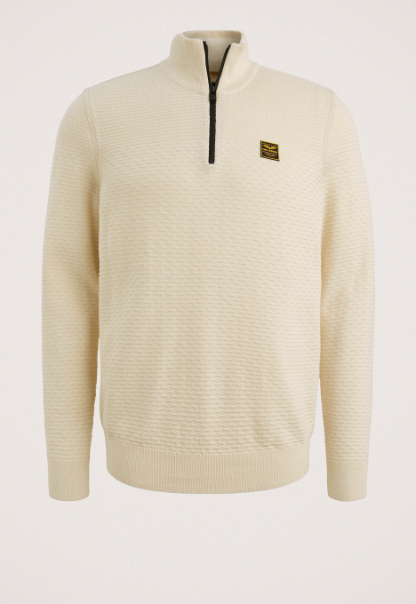 Halfzip Mouline Trui