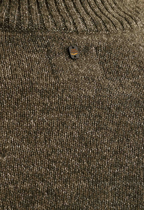 Half Zip Collar Soft Blend