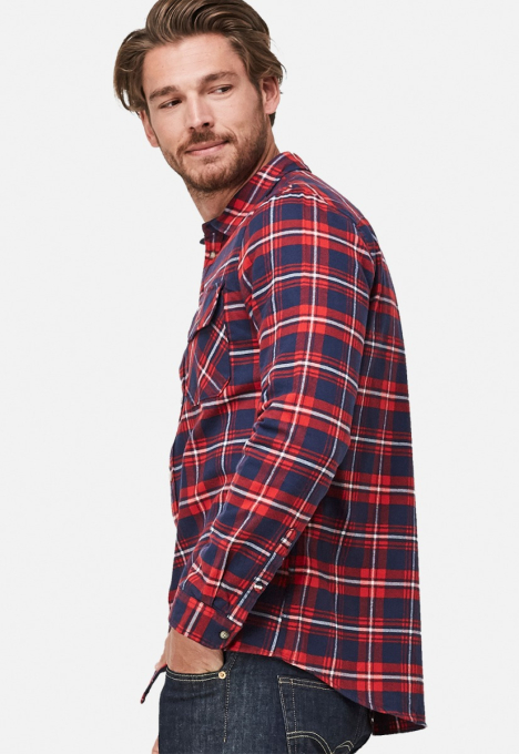 DM0DM08768 Flannel Plaid Overhemd 