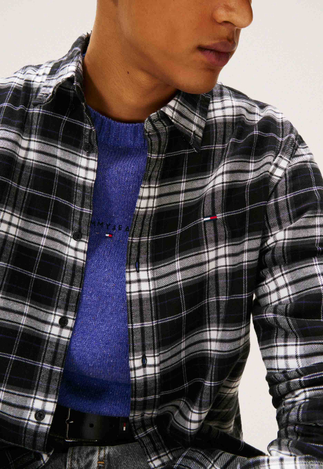 Regular Fit Flannel Check Shirt 