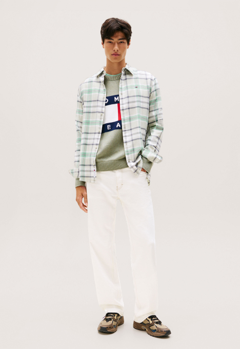 Regular Fit Flannel Check Shirt 