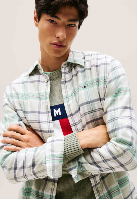 Regular Fit Flannel Check Shirt 