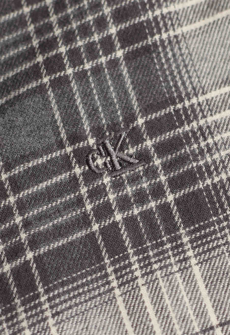 Brushed Plaid Overshirt